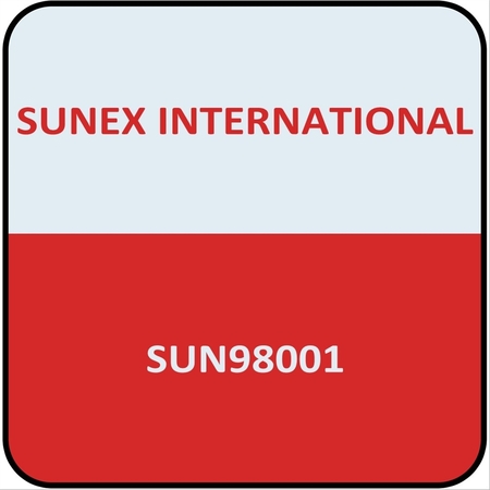 SUNEX 3/8" x 8" Black Screwdriver 98001